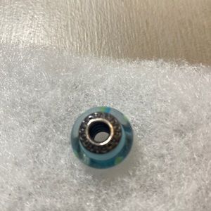 Authentic Pandora Bead .925 green dotted